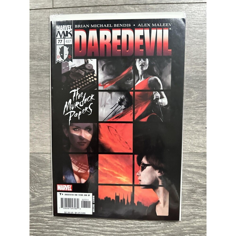 Marvel Daredevil The Murdock Papers #77 Single Issue Comic Bendis Maleev